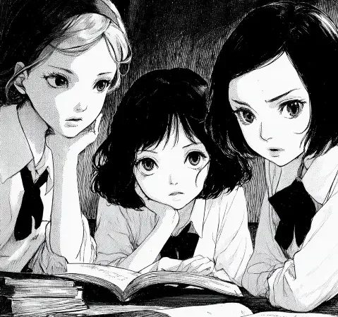 age动漫封面墙陈列的漫画作品条目